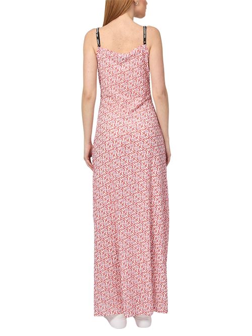 Abito donna rosa in poliestere Karl Lagerfeld jeans | A2W130291OX